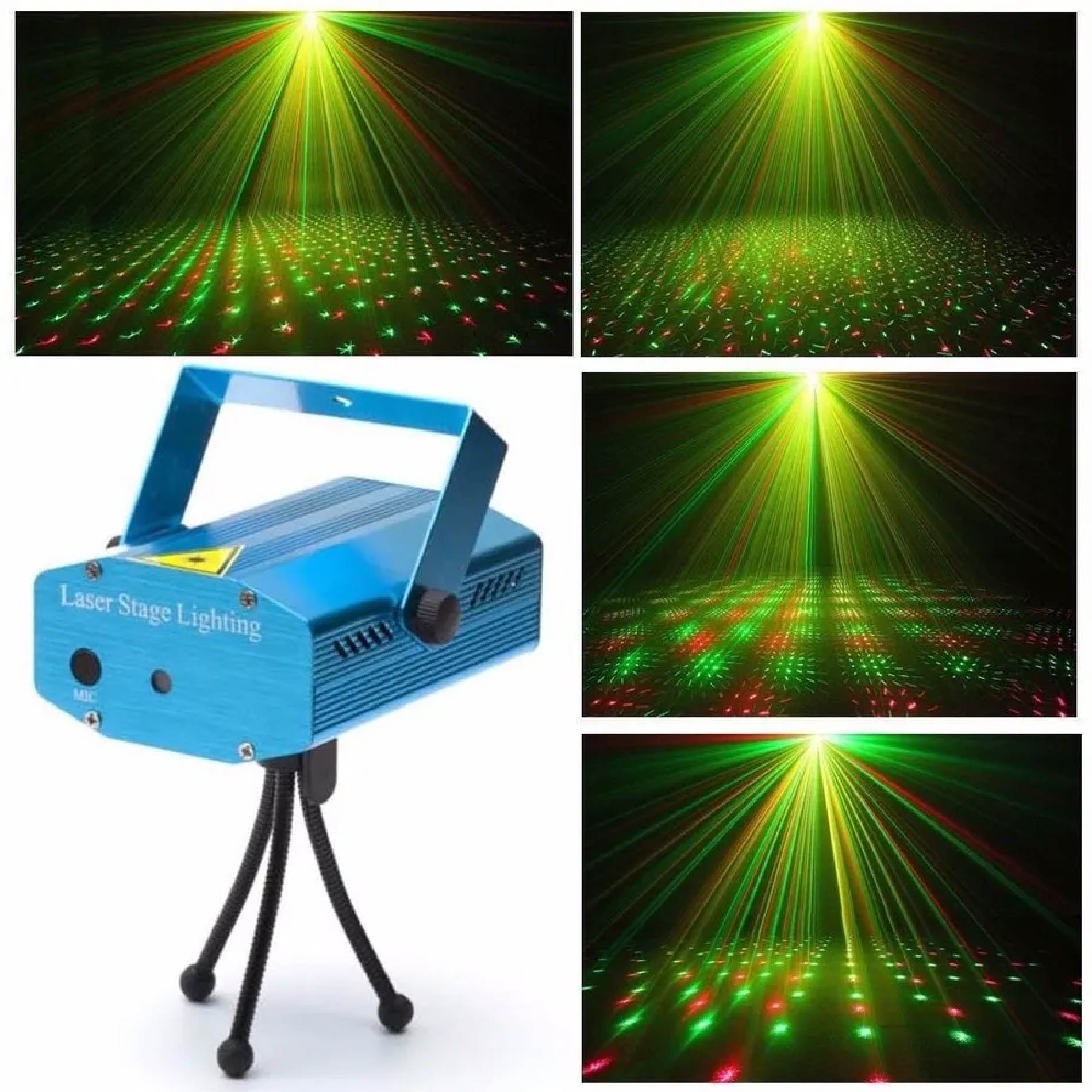 Miniatura 4 de Proyector Laser Ritmico Navideña Fiestas
